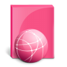 iDisk HDD Pink Icon 96x96 png
